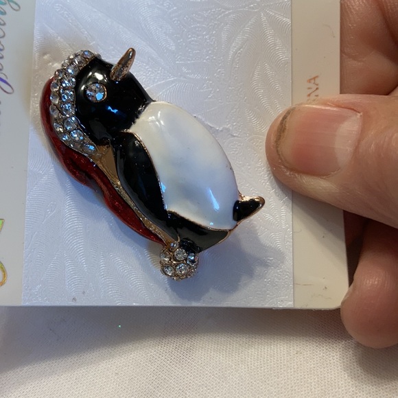 NWT Vintage Cute Penguin Broach Mint - Picture 5 of 6